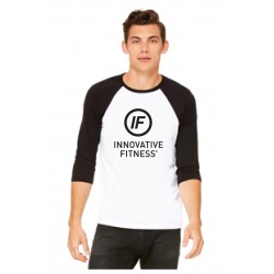 Unisex 3/4 Sleeve Baseball Tee